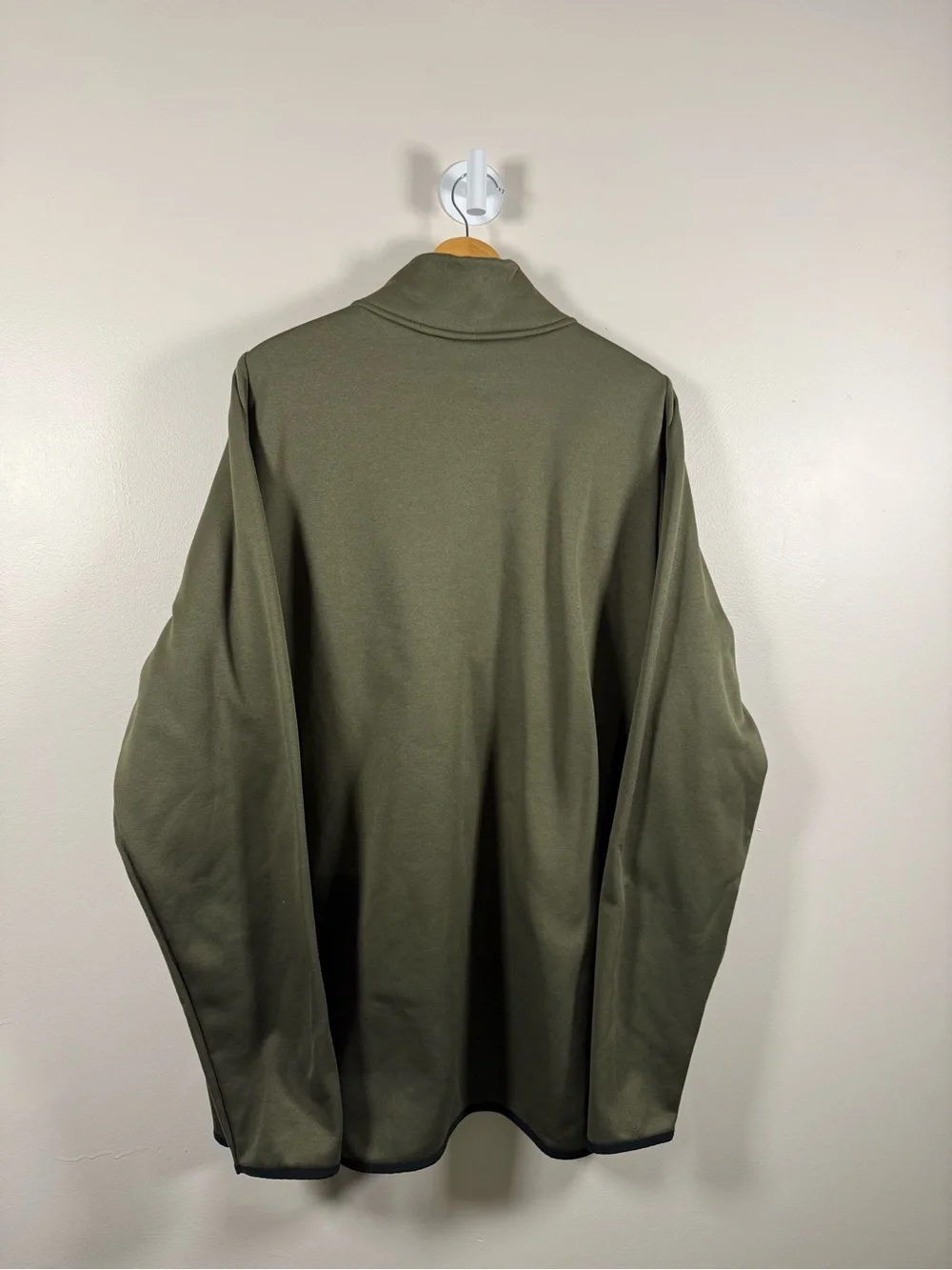 Nike Men’s Olive Green Half-Zip Performance Jacket